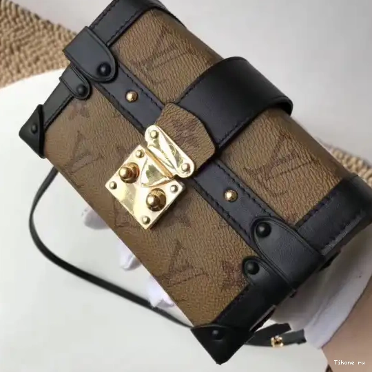 Cheap Trunk Vuitton Louis Clutch Malle Petite 0705